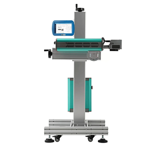 Macchina di codifica Laser CO2 Online per Pet plastica per bere bottiglia di stampa data di produzione stampante Laser - Product Image 3