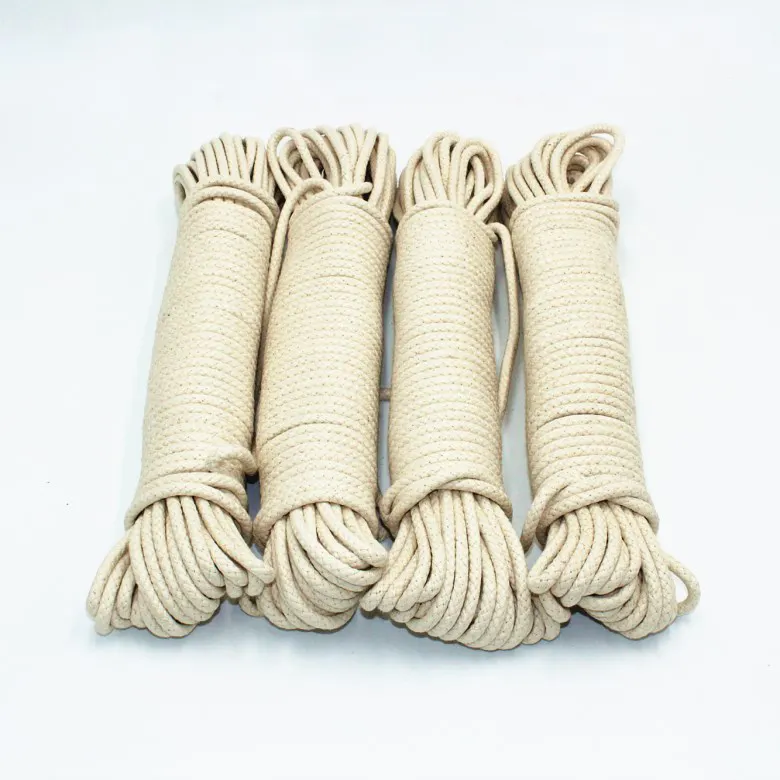 3mm 4mm 5mm Torsadée Cordon Macramé Naturel 8mm Corde De Coton