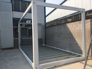 סין נייד מחוז חבילה שטוח 10ft 40ft משלוח מיכל מסגרת ערכת פלדה 20ft בית מיכל בית מסגרת בית מיכל