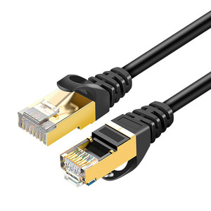 สายแพทช์อีเทอร์เน็ตเชื่อมต่อ RJ45 Cat5E Cat6A Cat6 Cat7 Cat8สายแพทช์แบน1-100เมตร - Product Image 5