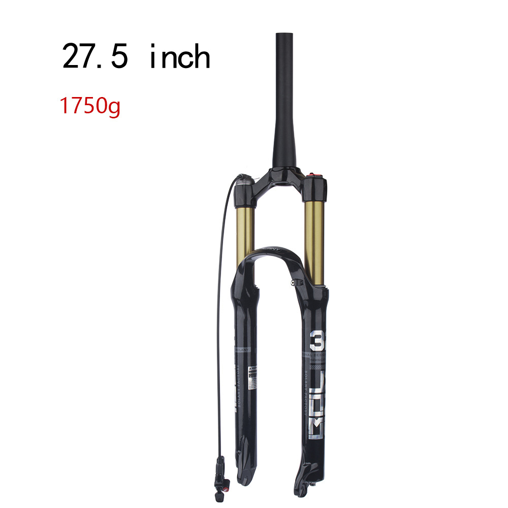 27.5 inch- B- black gold