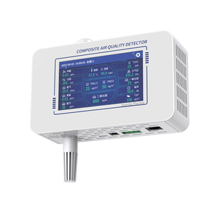 Sistema de monitoreo de calidad del aire ambiental continuo montado en la pared con salida de datos - Product Image 4