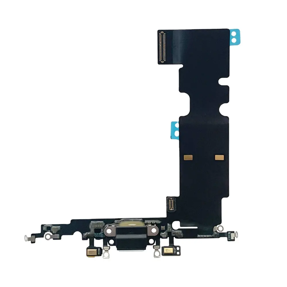 Replacement Original USB Charger Port Dock Flex Cable for Iphone 8 Plus Charging Connector PCB Flex with Mic Phone Part