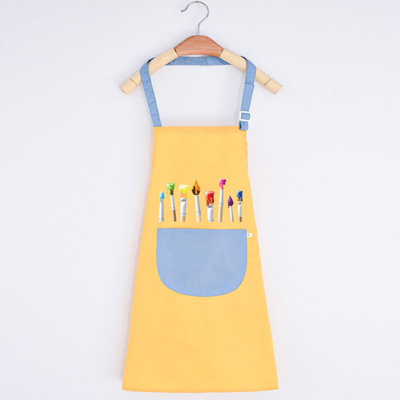 Bolsillo azul amarillo (delgado)