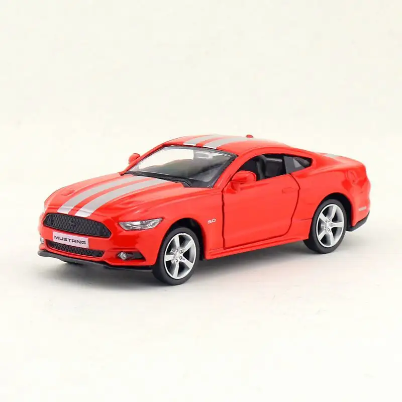 RMZ City Diecast Mustang 2015 Mobil Klasik, Model Mobil Mainan Logam Campuran untuk Anak Laki-laki