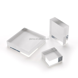 Venta de fábrica Bloques cuadrados de acrílico para escáner de código QR de señal Wifi personal