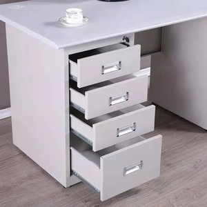 Hot Sell Gaming <strong>Computer</strong> <strong>Desk</strong> 5 Drawers Aand Key Lock Thickened White <strong>Simple</strong> Work Table Steel Office <strong>Computer</strong> <strong>Desk</strong> - Product Image 6