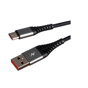 厂家直销1m 2m 3m尼龙编织快速充电USB a型C数据线60W 100W铝合金设计充电型C线 - Product Image 1