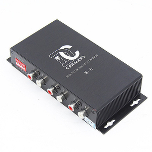 Convertidor de audio de alta calidad de fabricante, adaptador adicional, nivel de señal de altavoz a bajo Rca, convertidor de audio alto a bajo - Product Image 5