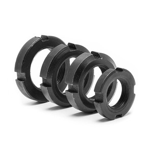 <span class=keywords><strong>M30</strong></span> M40 M50 Nhà Máy Giá Thép Gr 4.8 Gr 8.8 Gr 10.9 Gr 12.9 Oxit Màu Đen Rãnh Vòng <span class=keywords><strong>Nut</strong></span> Din1804 - Product Image 6