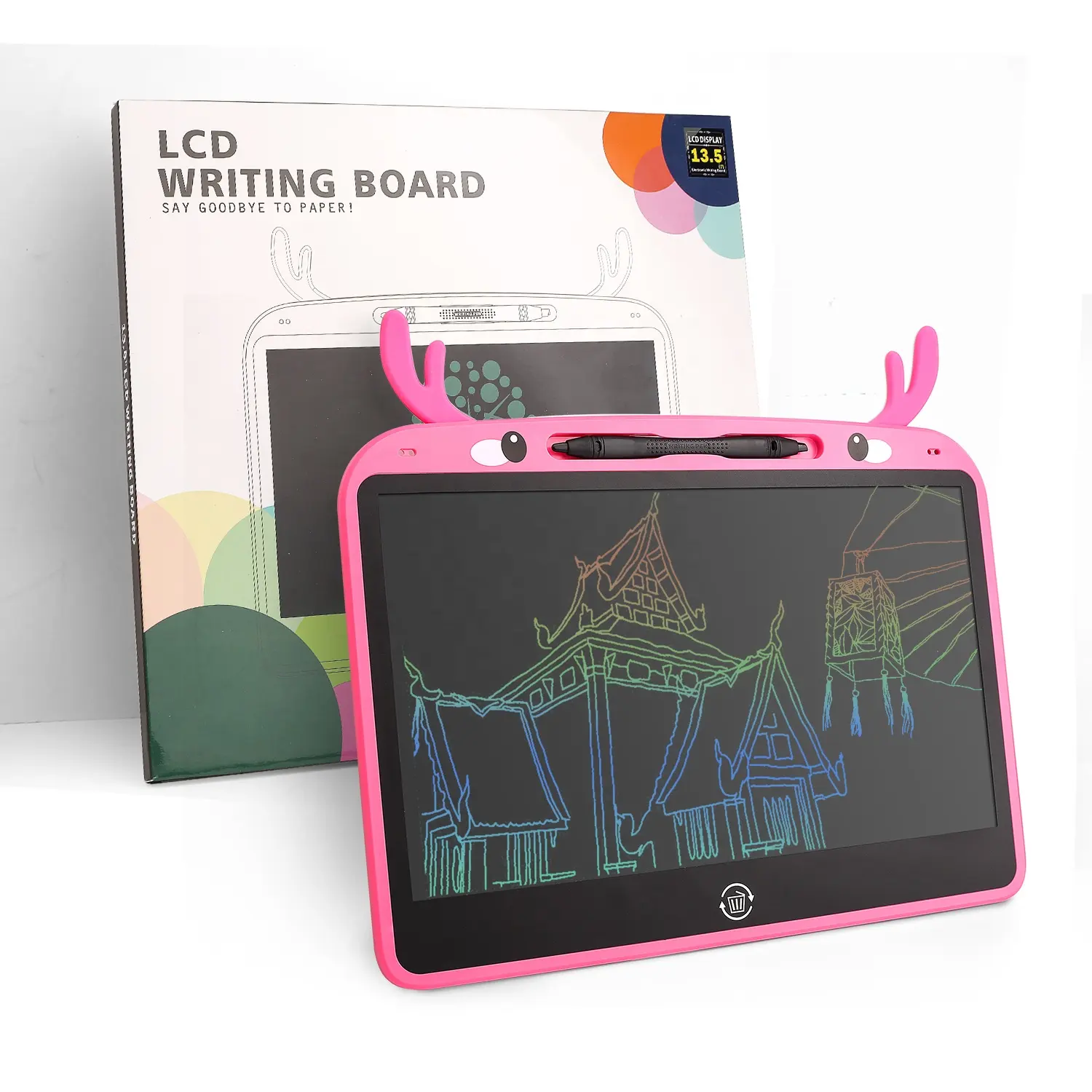 Elektronische Zeichen tafel Zeichen blöcke LCD-Schreibtafel Pädagogisches Geburtstags geschenk für 3 4 5 6 7 8 Jahre alte Kinder Kleinkind
