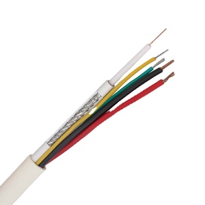 Karenda 75 Ohm <span class=keywords><strong>RG59</strong></span> + 2C cáp đồng trục cho Video CCTV combo đồng trục đồng nguyên chất CCU RG6 RG11 RG174 cáp điện với kết nối - Product Image 6