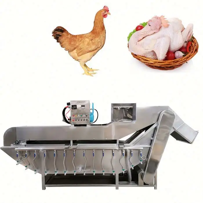 Macchina per la pulizia commerciale macchina per pollame spiumatrice per pollo