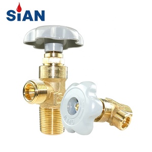 西安工业气瓶黄铜阀门制造商安全控制阀氩气瓶耦合阀PX-32A Ar - Product Image 4