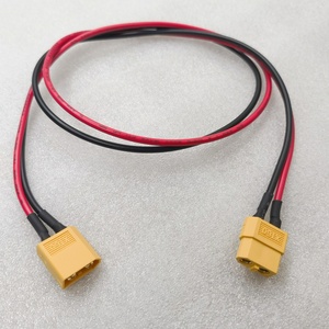 Amass RC Lipo kawat kustom kabel daya baterai XT30 XT60 XT90 konektor colokan silikon perakitan kabel pengisi daya - Product Image 5