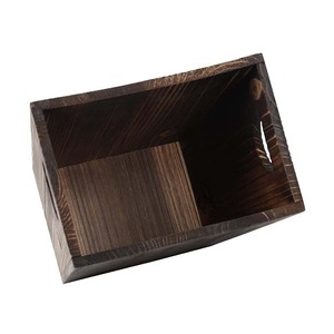 Wood Garbage Container <strong>Bin</strong> Wooden Trash Rectangular Wood Garbage Can Recycling <strong>Bin</strong> for Bedroom - Product Image 3