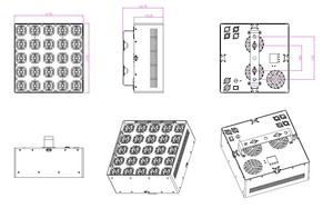 Матричный светодиодный световой куб сильная вспышка RGB + холодный белый Пиксель dmx Фон Сценическое украшение с номером буквы дисплей шоу концертов - Product Image 4