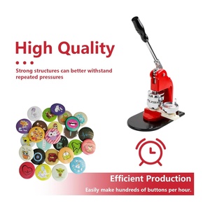 طقم ماكينة صنع مغناطيس الثلاجة من StikPro 25-75 طقم أزرار فولاذية يدوية سهلة التشغيل بضمان لمدة سنة جديدة - Product Image 5