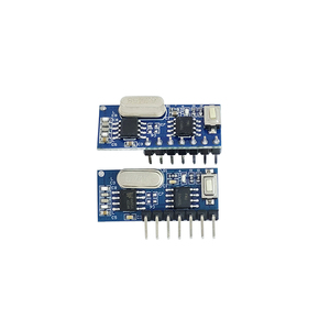 433.92 Mhz 1527 Chip Learning Remote Control Kit 4 vie Digital Remote Control Switch Board ricevitore Rf - Product Image 4