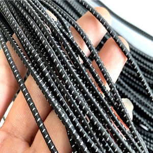 High Elasticity Round Polyester <strong>Elastic</strong> <strong>String</strong> Cord With Metal Tips 1mm 1.5mm 2mm 3mm Braided <strong>Elastic</strong> <strong>String</strong> - Product Image 2