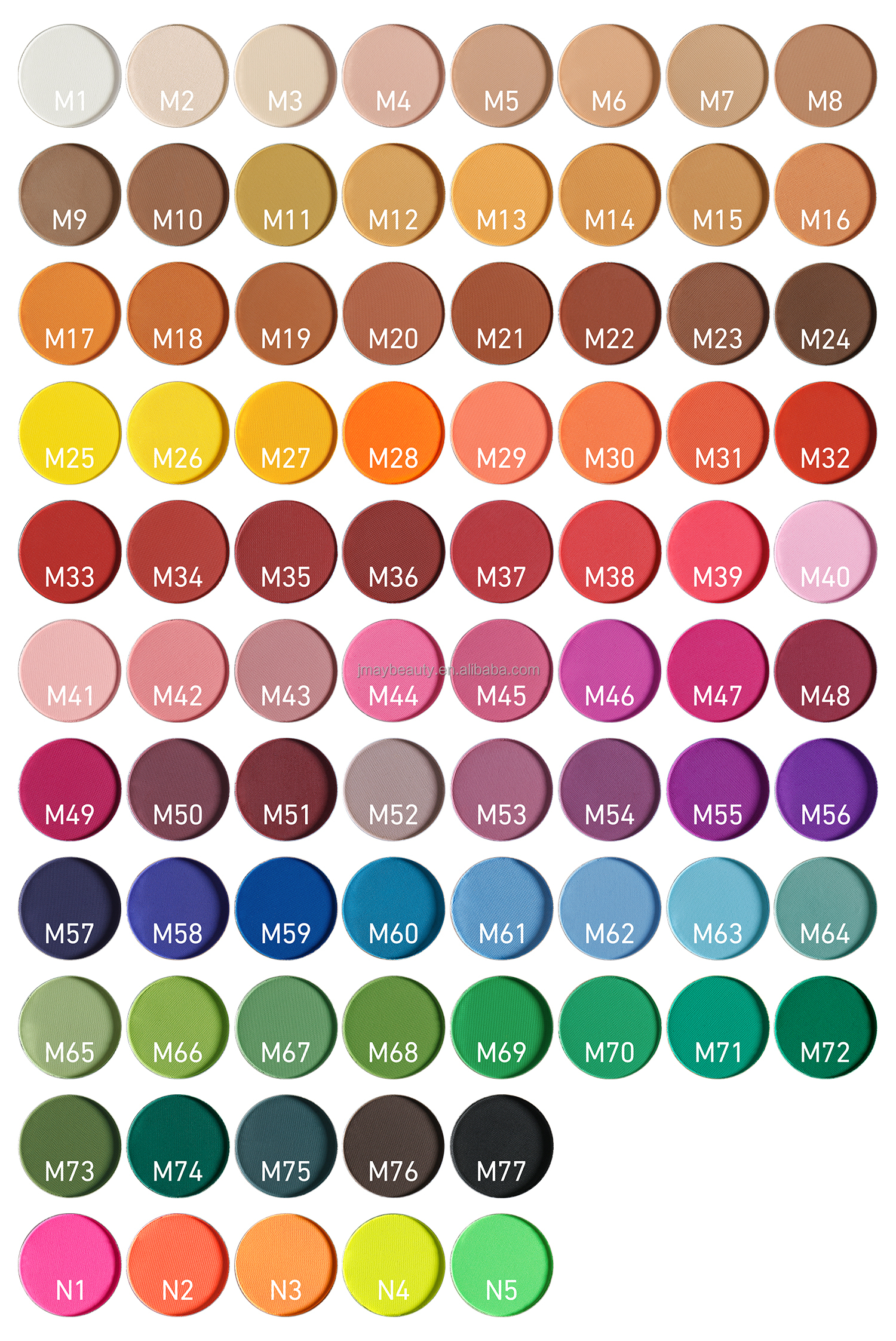 Matte + Neon eyeshadow
