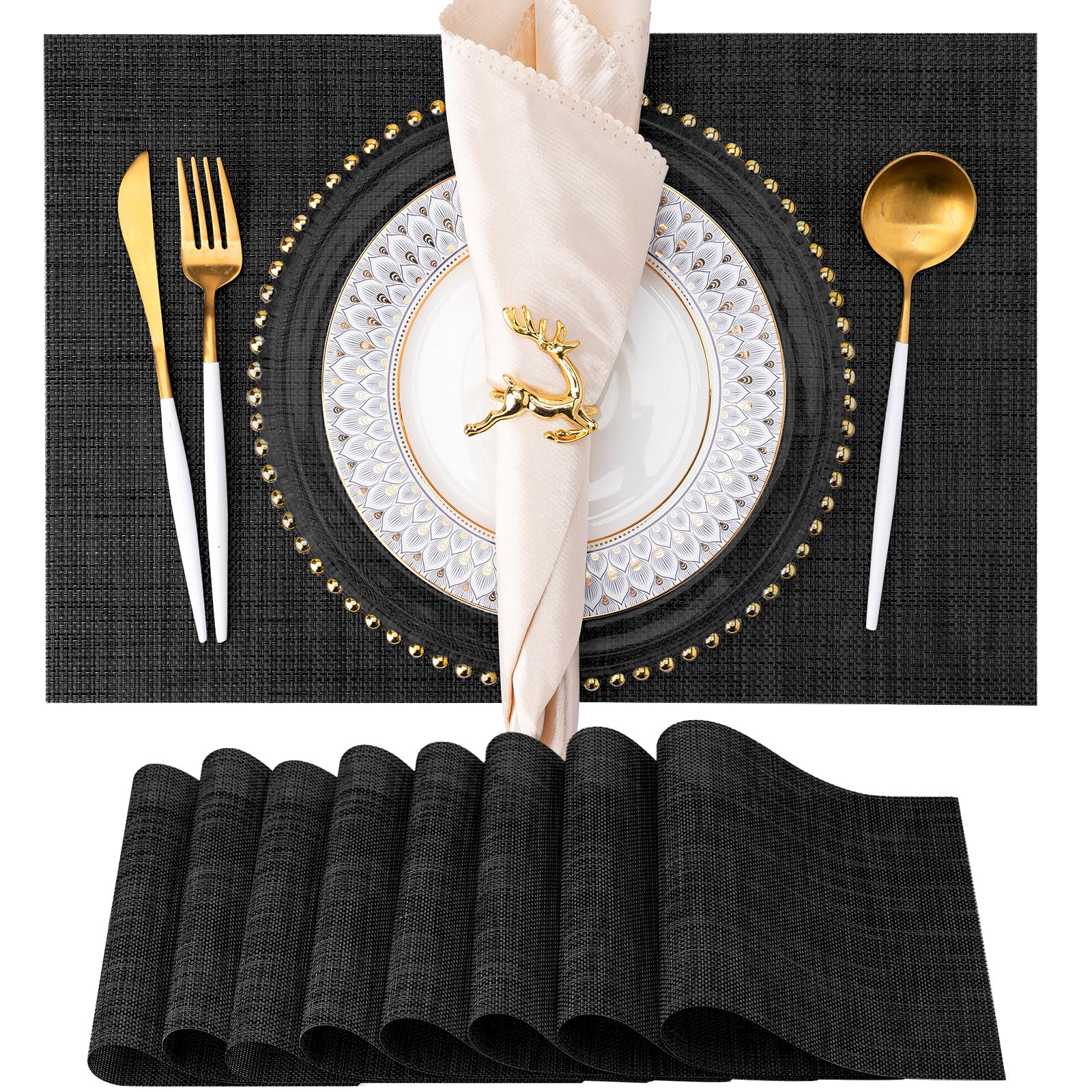Noir 8pcs