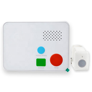 Sistema automático de alarma médica de atención geriátrica con equipo remoto de marcador de emergencia para protección de seguridad del paciente - Product Image 2
