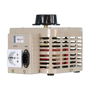 Socket Monofásico 220V Entrada 0-250V 0-300V Reguladores de voltaje manuales variables Transformador Variac - Product Image 3