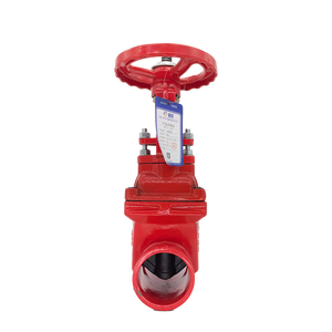 Senchang วาล์วปิดประตูแบบนิ่ม PN16แบบแมนนวล DN80 PN10สำหรับดับเพลิงวาล์วประตูแบบนิ่มสวิตช์ซีลเหล็กดัด - Product Image 2