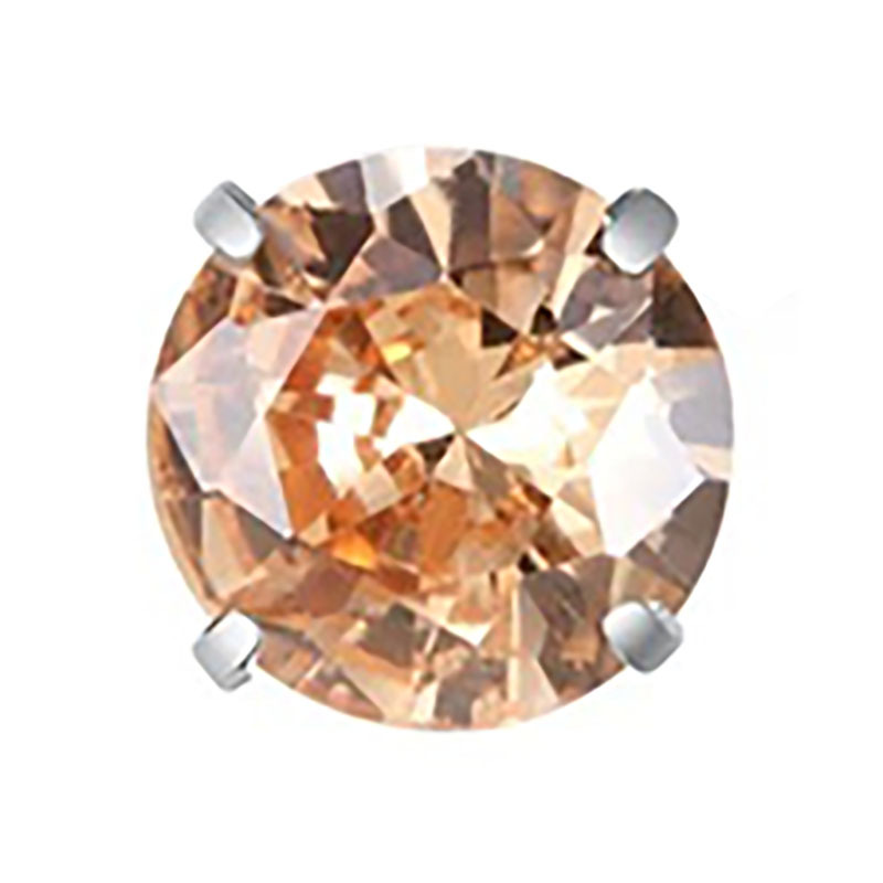 Couleur naturelle titane avec semelle pointue (champagne)