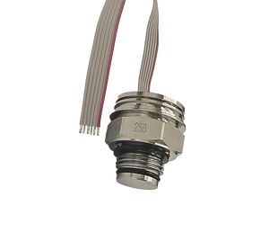 Capteur de pression à membrane affleurante en silicium piézorésistif moyen visqueux pour la détection de pression d'huile