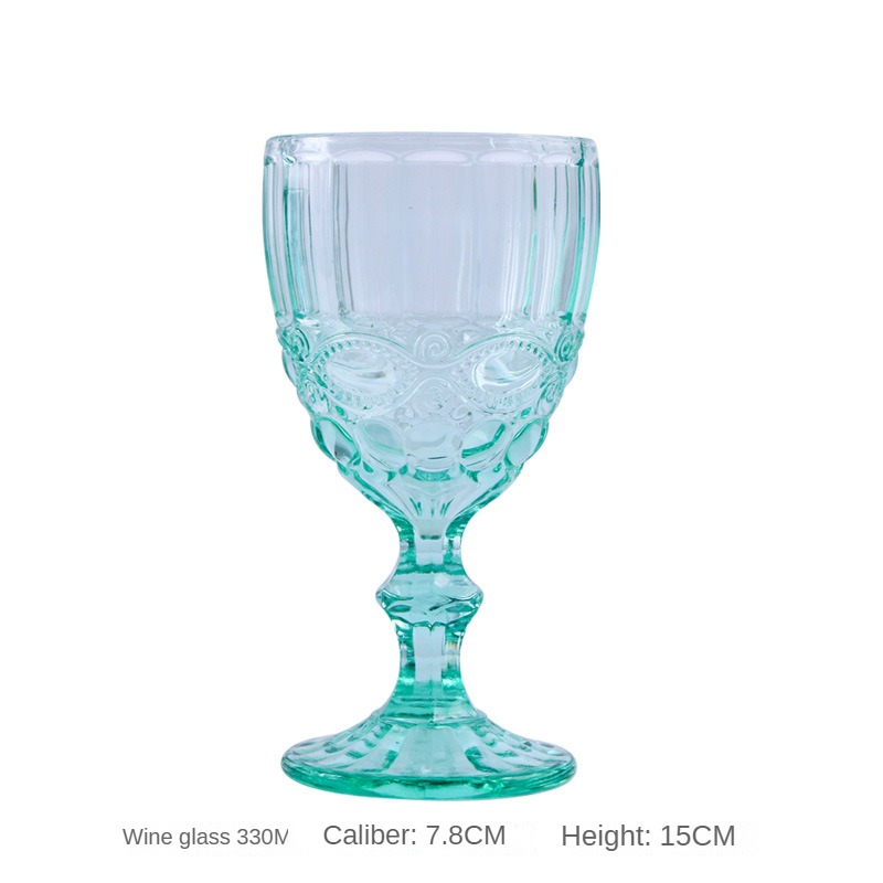 Sky blue shot glass