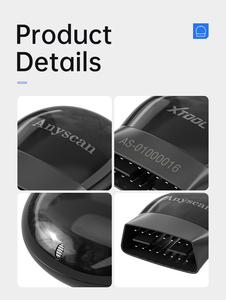 Herramienta de diagnóstico de sistemas completos, Software de actualización gratuita, prueba activa para Android/IOS XTOOL ASD60 OBD2 escáner