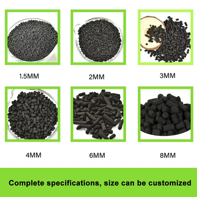 Di alta qualità granulare alla rinfusa carbone attivo colonnare carbone attivo prezzo all'ingrosso