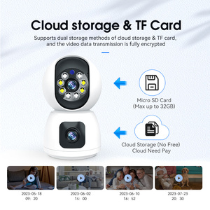 Anywii安全闭路电视摄像机网络Ip Ptz Wifi小型迷你摄像机智能应用，带橡胶新无线2mp - Product Image 3