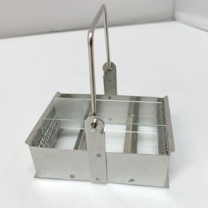 Coplin צנצנת חד פעמי מעבדה מיקרוסקופ שקופיות קצה זכוכית רפואי אריזה רדיד תכונה כתם מנות SD-203060 SR-203060 - Product Image 6