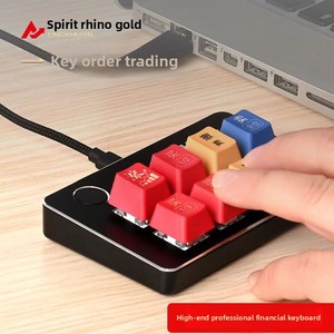Teclados Macro programables con cable DIY, Mini teclado personalizado, 16 teclas, 3 perillas, intercambio en caliente mecánico Multimedia - Product Image 2