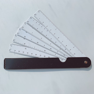 カスタムプラスチック折りたたみ式図面デジタルエンジニアアーキテクトファンスケール定規 - Product Image 6