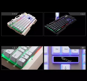 El último teclado G700, teclado para juegos con cable, portátil, computadora de escritorio, Teclado mecánico - Product Image 6