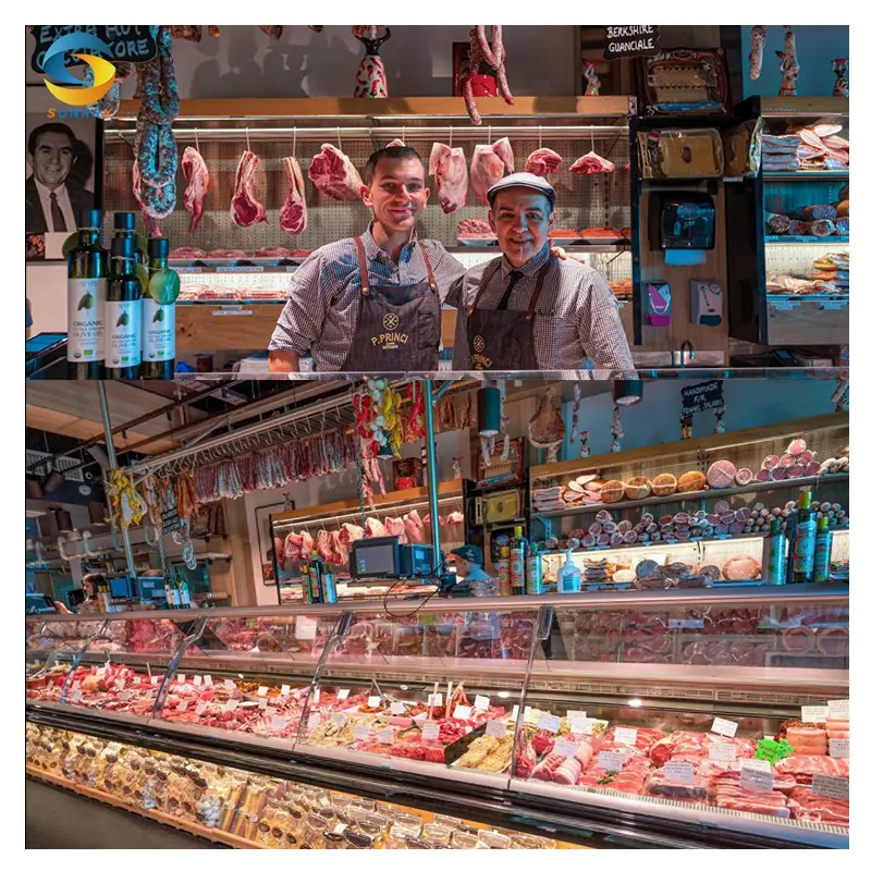 P.Princi Butchers Fremantle Project Case macelleria Shop affettatrice per carne frigorifero per carne attrezzatura per macelleria In cina