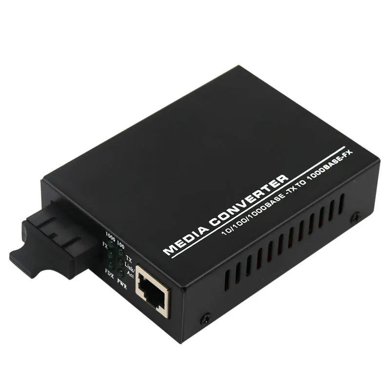 GZ-LINK Outdoor Managed Network Dual Fiber Optic To Rj45 Port 10/100/1000m Fiber Ethernet Giga Cwdm Media Converter