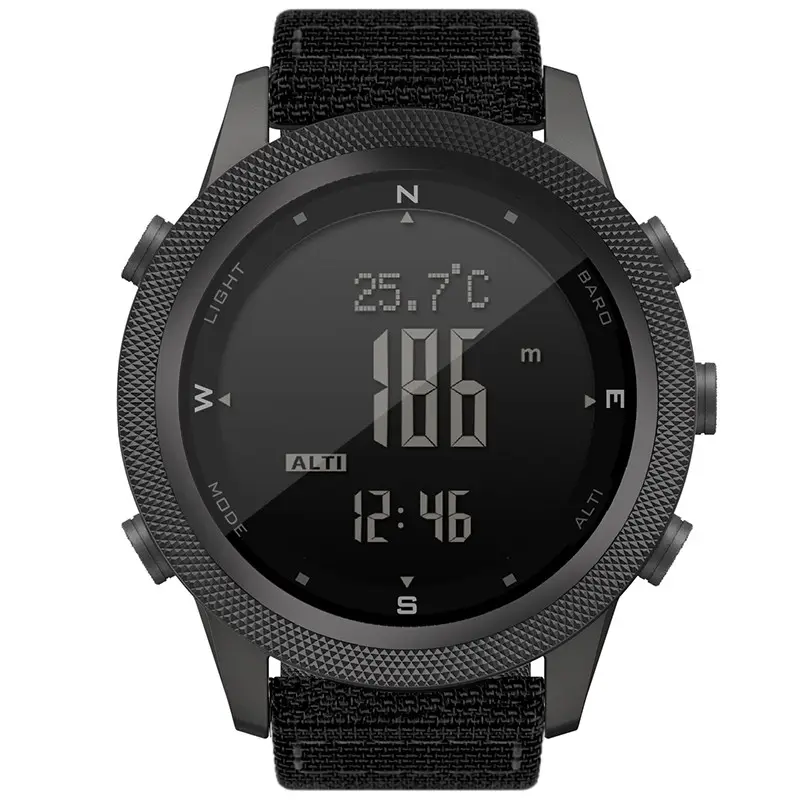 NORTH EDGE APACHE-46 Reloj Digital para Hombre Deportes al Aire Libre Correr Natación Deporte al Aire Libre Relojes Altímetro Barómetro Brújula WR50M