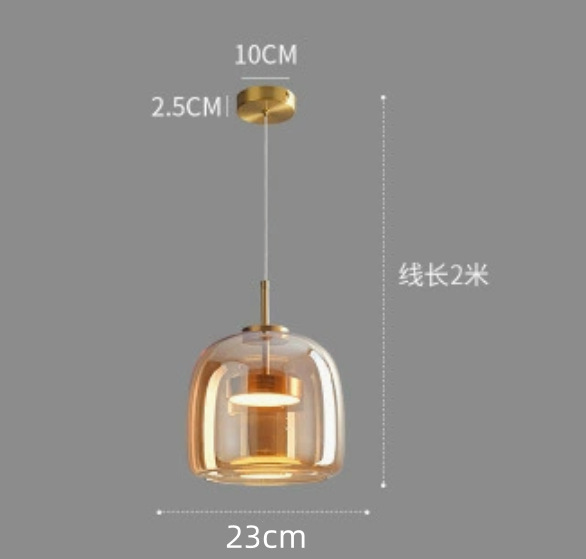 D23cm Style A ambre