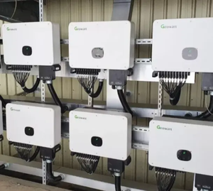 Growatt Inversor solar estándar de la UE 30Kw 40Kw 50Kw 16A Corriente de entrada Salida de CA Protección IP65 para Grid Sun Power System