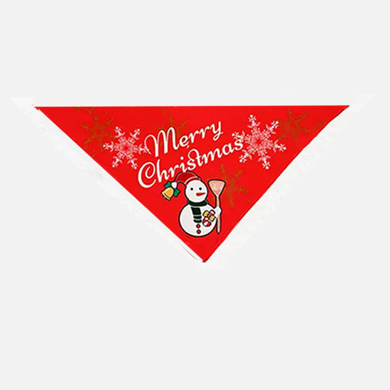 Conception de bonhomme de neige rouge