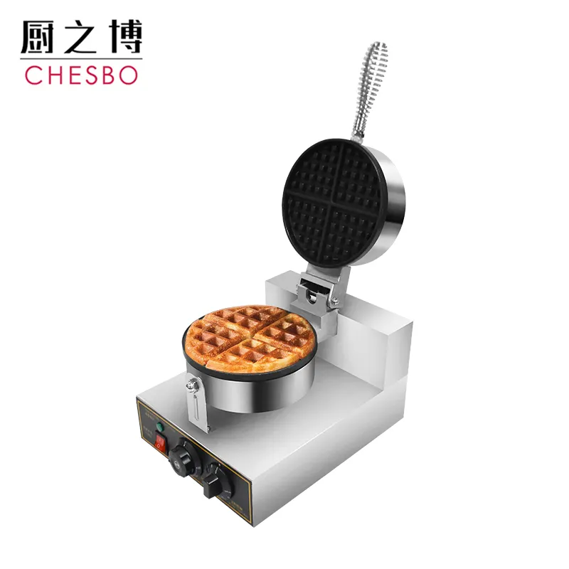 Điện Mini Vòng Hồng Kông Trứng Cuộn Waffle Làm Máy Chế Độ Không Dính Omelet Bánh Quế Cho Các Bakin Đôi Waffle Máy