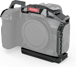 Smallrig R5/R5 C/R6 กรงสําหรับ Canon R5 R6 R5 C, 1/4"-20 และ 3/8"-16 หลุมเกลียวสําหรับทําฟิล์ม -2982b - Product Image 1