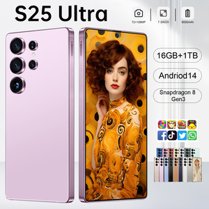 Fnban Бесплатный S25Ultra новый смартфон, дизайн, четырехъядерный процессор с цветным дисплеем, Процессор MTK, распознавание лиц - Product Image 5