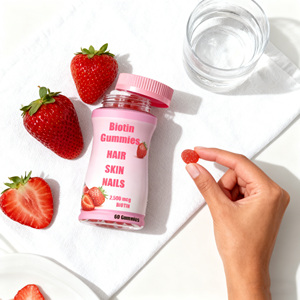 Superfood Biotin tó<span class=keywords><strong>c</strong></span> da móng tay Gummies Vitamin <span class=keywords><strong>C</strong></span> E bổ sung Tó<span class=keywords><strong>c</strong></span> đẹp rạng rỡ da khỏe mạnh móng tay kẹo - Product Image 2