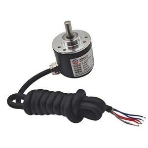 Custodia in metallo da 38mm 5-30V Encoder magnetico a motore personalizzabile Multi-giro Modbus Tamagawa valore assoluto a 21Bit - Product Image 5